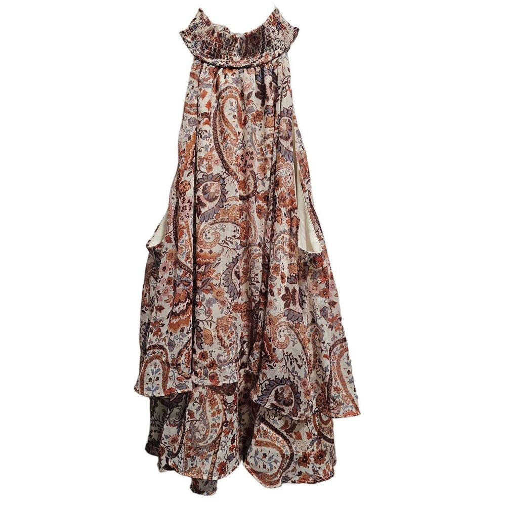 CeCe Halter top Size Large Floral - New